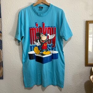 Mickey Unlimited Disney Mickey Mouse Graphic Tee‎ T-Shirt Cartoon Medium